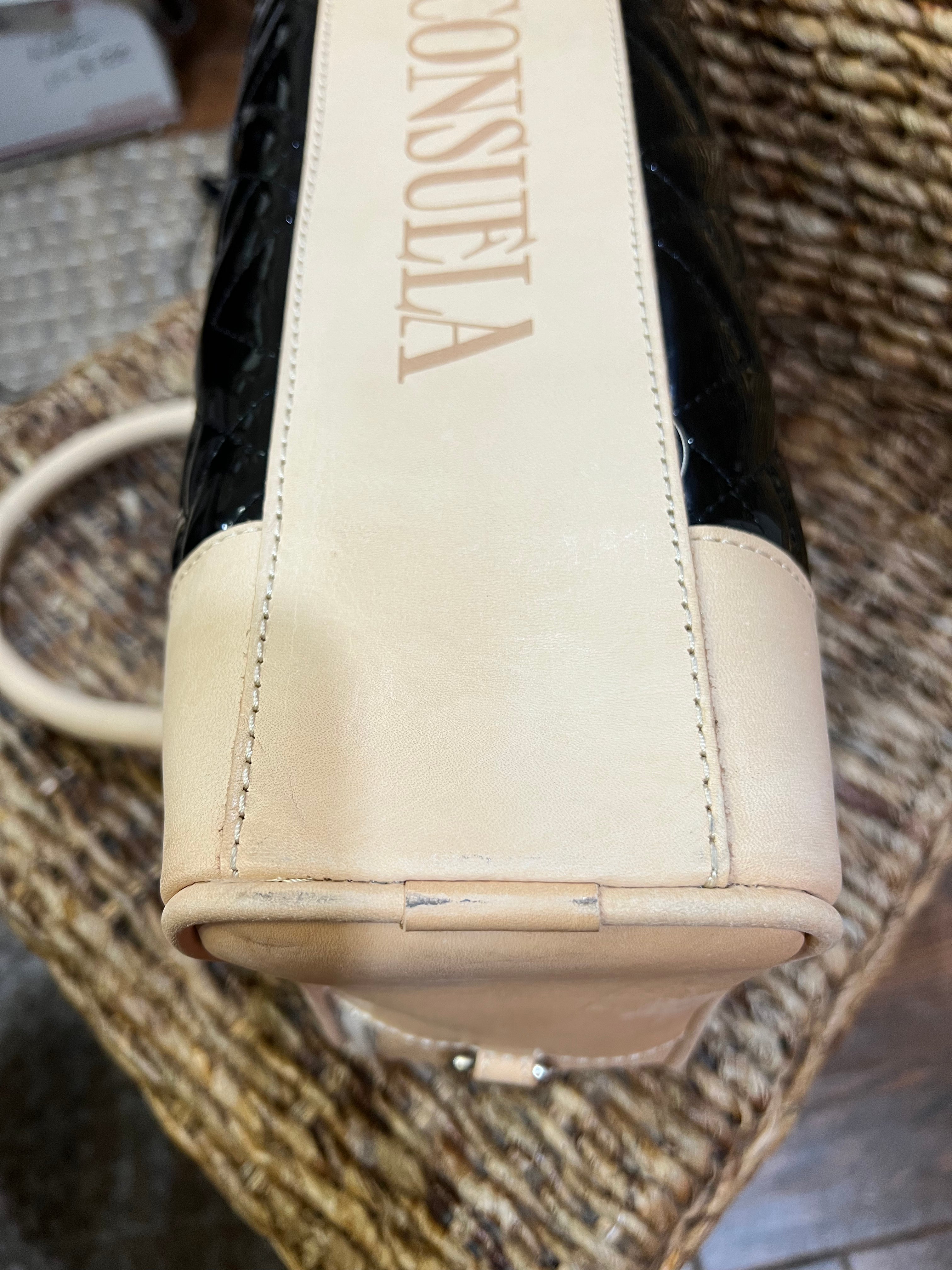Consuela | Blemished Inked Satchel Bag - Giddy Up Glamour Boutique