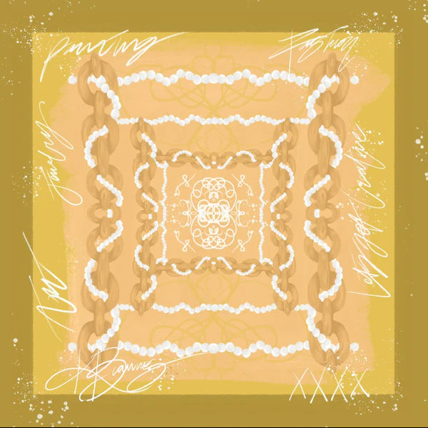 KB's Canvas | Madison Link Scarf in Yellow