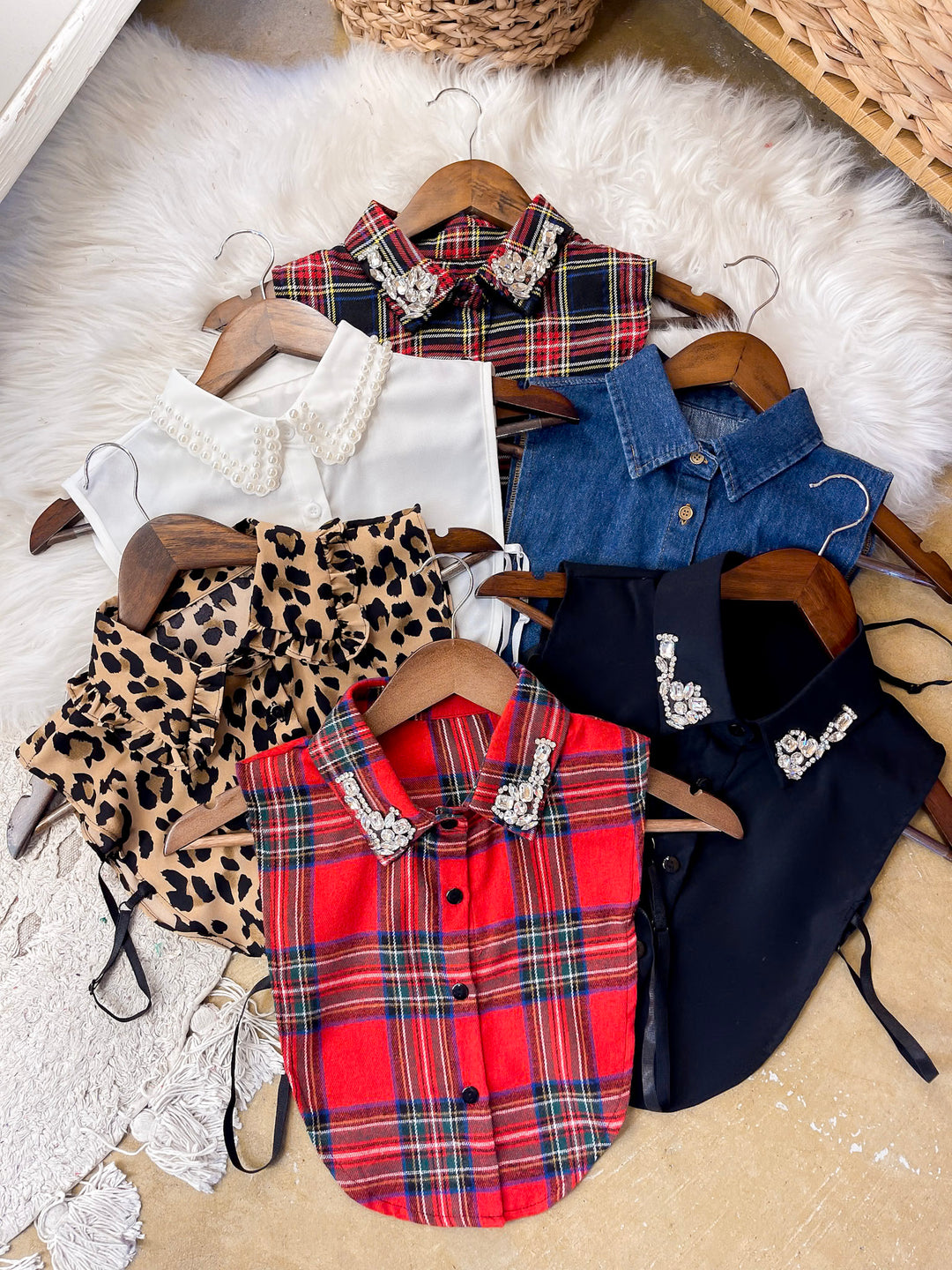 The Finishing Touch Faux Collar in Multiple Design Options