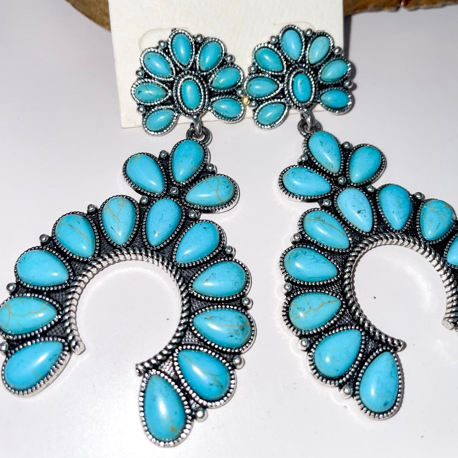 Turquoise Squash Earrings