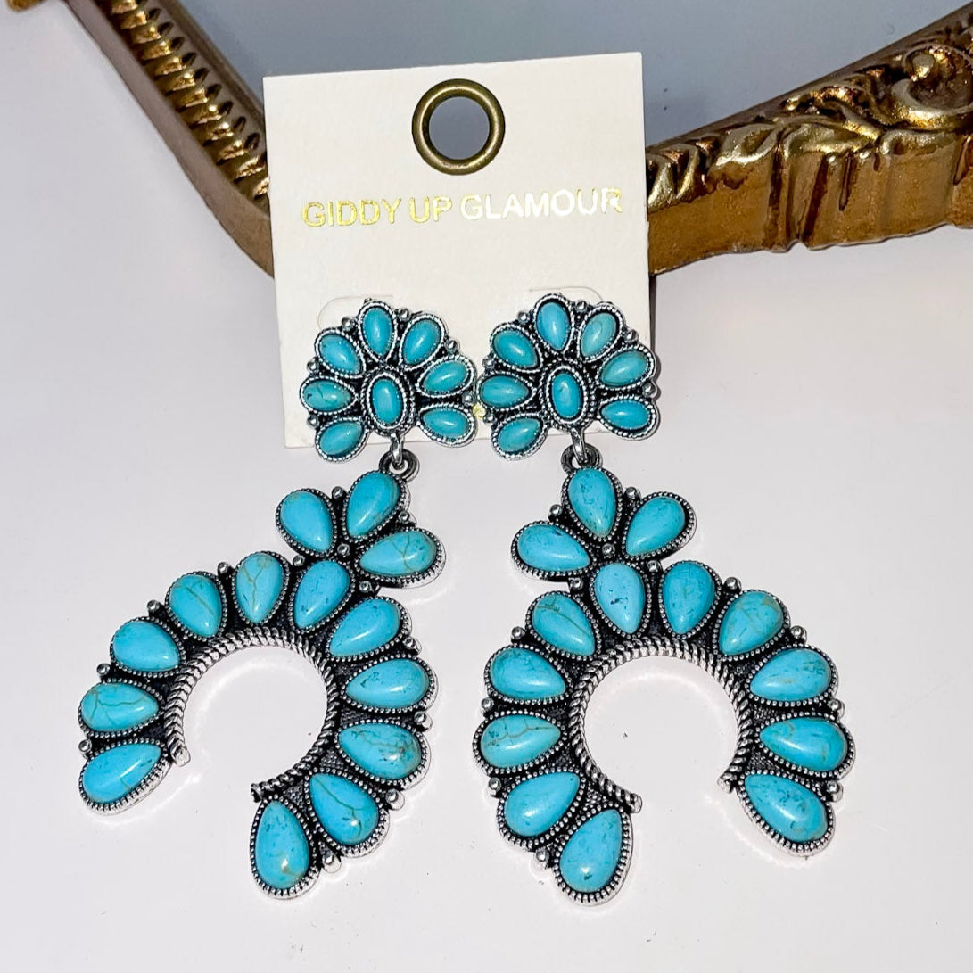 Turquoise Squash Earrings