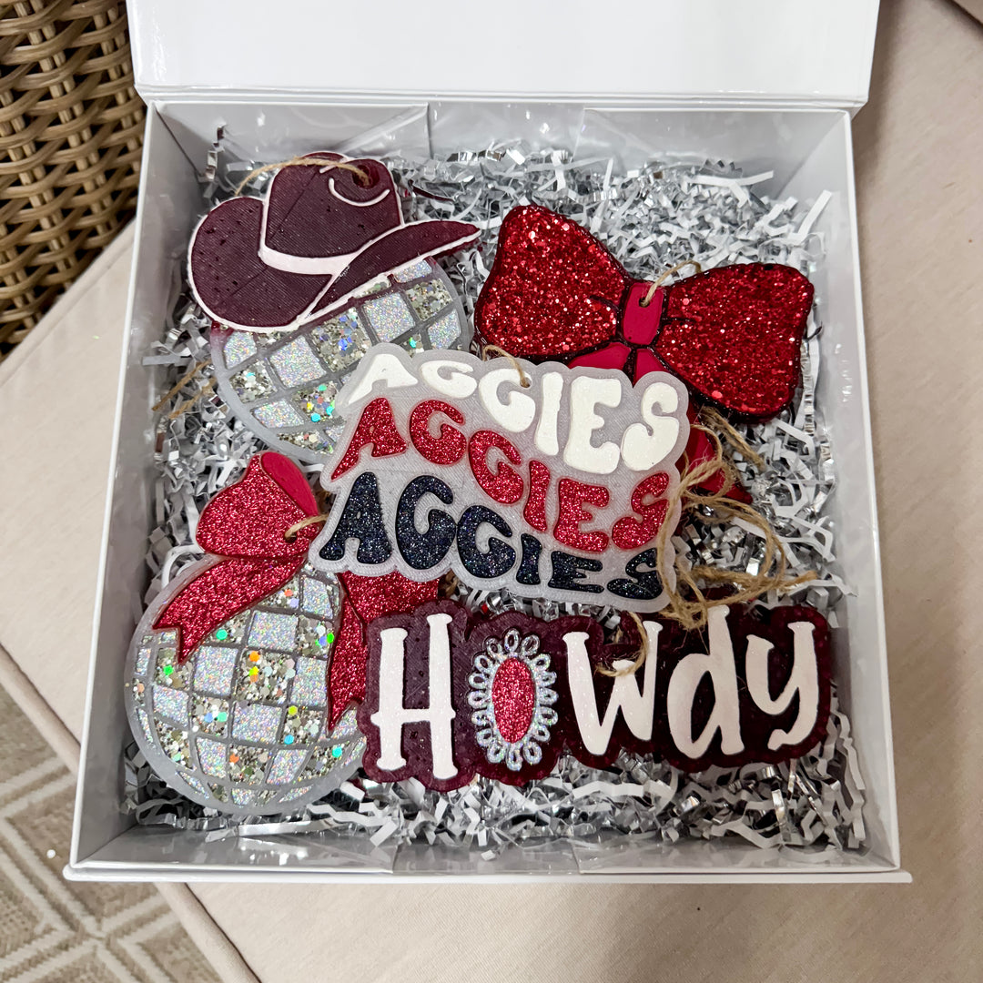 Aggies Car Freshie in Multiple Scents