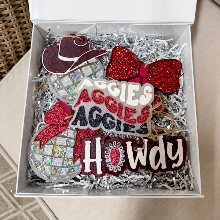 Aggies Car Freshie in Multiple Scents