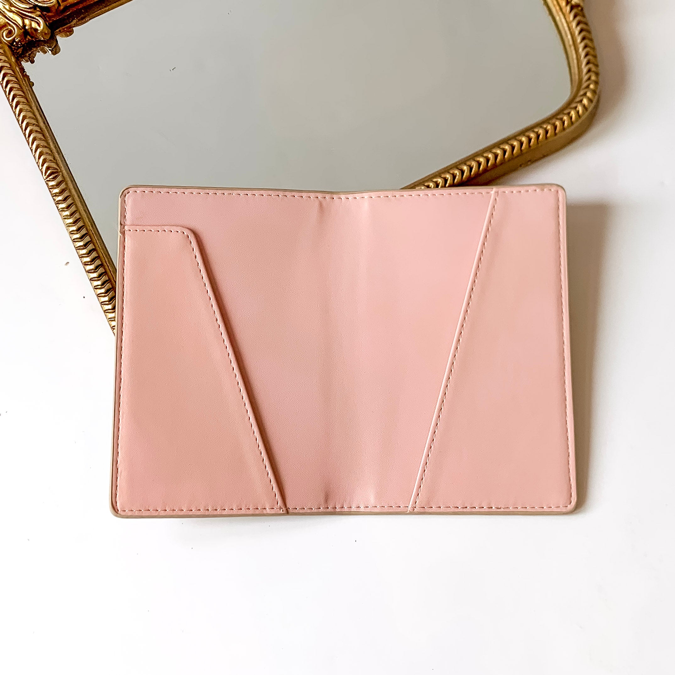 Hollis | Passport Holder in Nude - Giddy Up Glamour Boutique