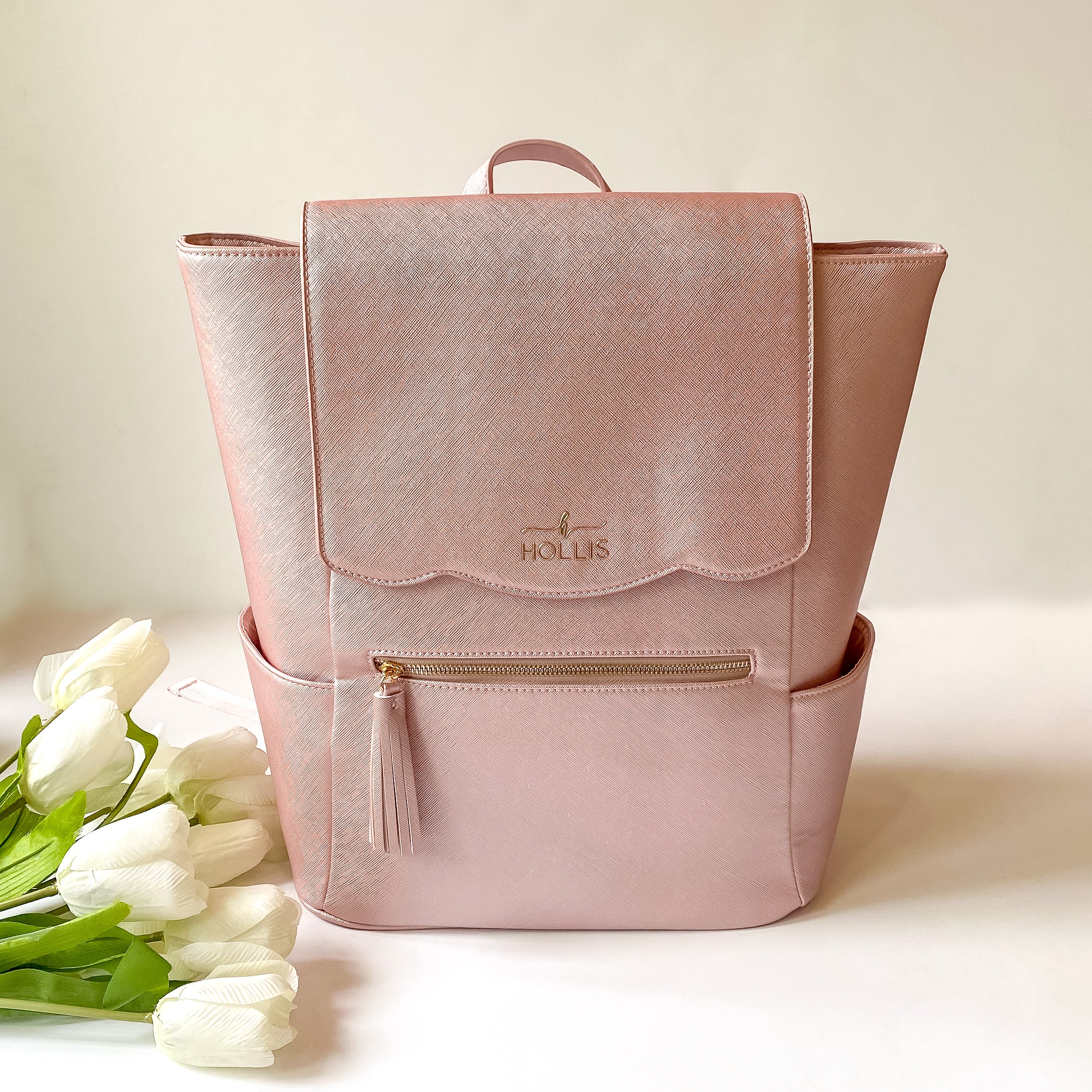 Freshly picked rose gold diaper outlet bag