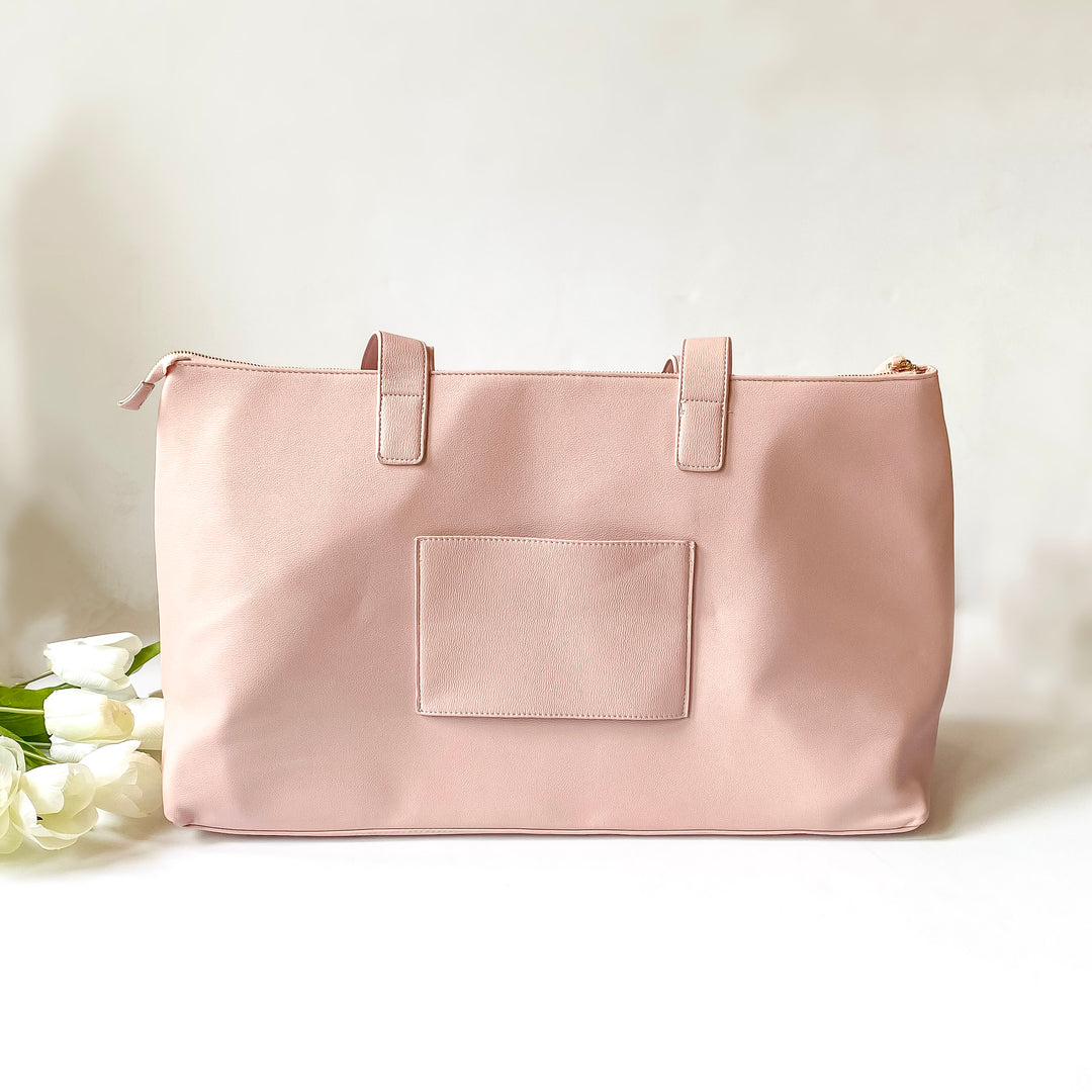 Hollis | Slumber Party Overnighter in Blush - Giddy Up Glamour Boutique