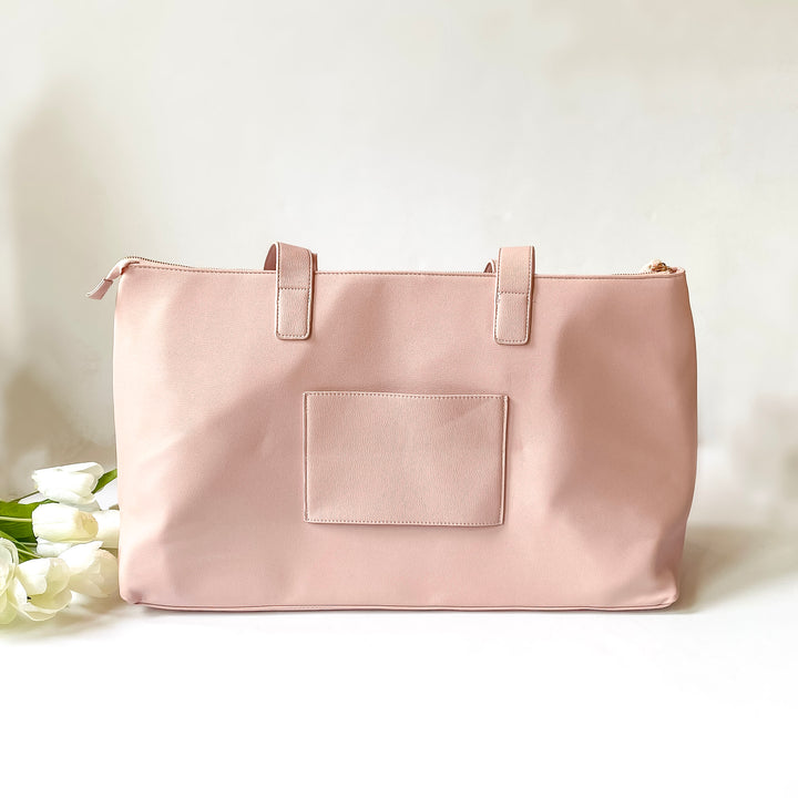 Hollis | Slumber Party Overnighter in Blush - Giddy Up Glamour Boutique