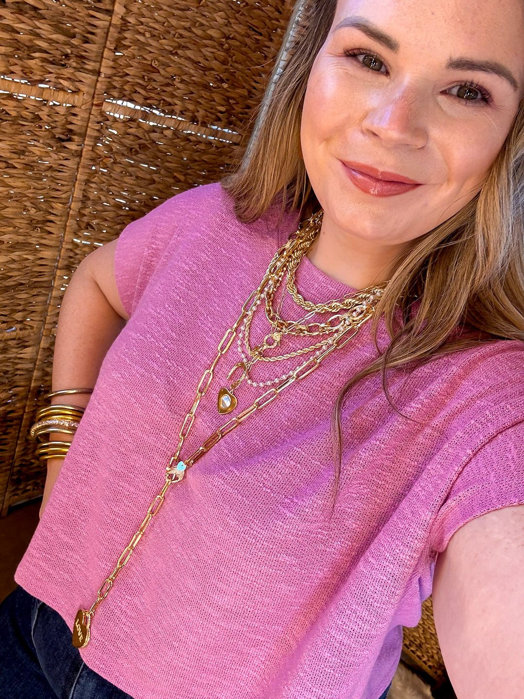 Style Approved Light Weight Cropped Top in Mauve Purple