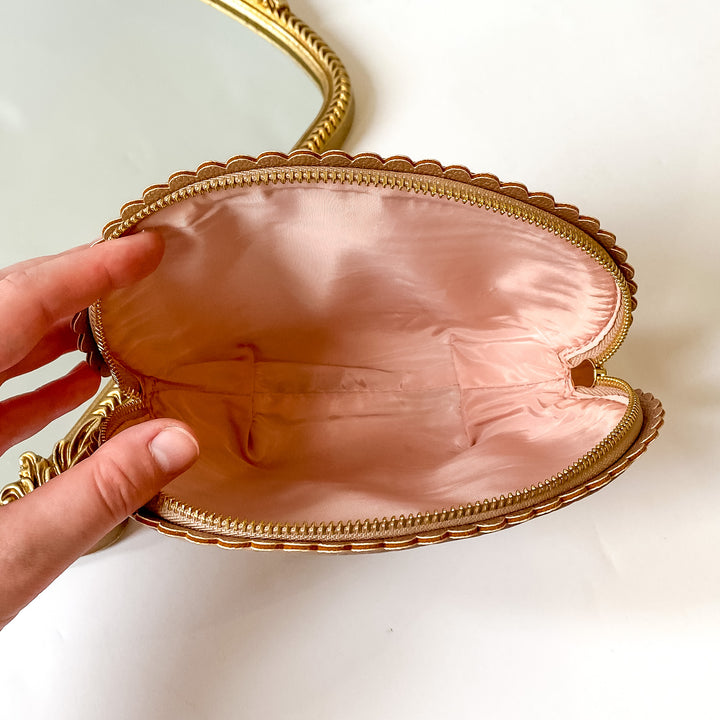 Hollis | Scallop Set in Leopard and Blush - Giddy Up Glamour Boutique