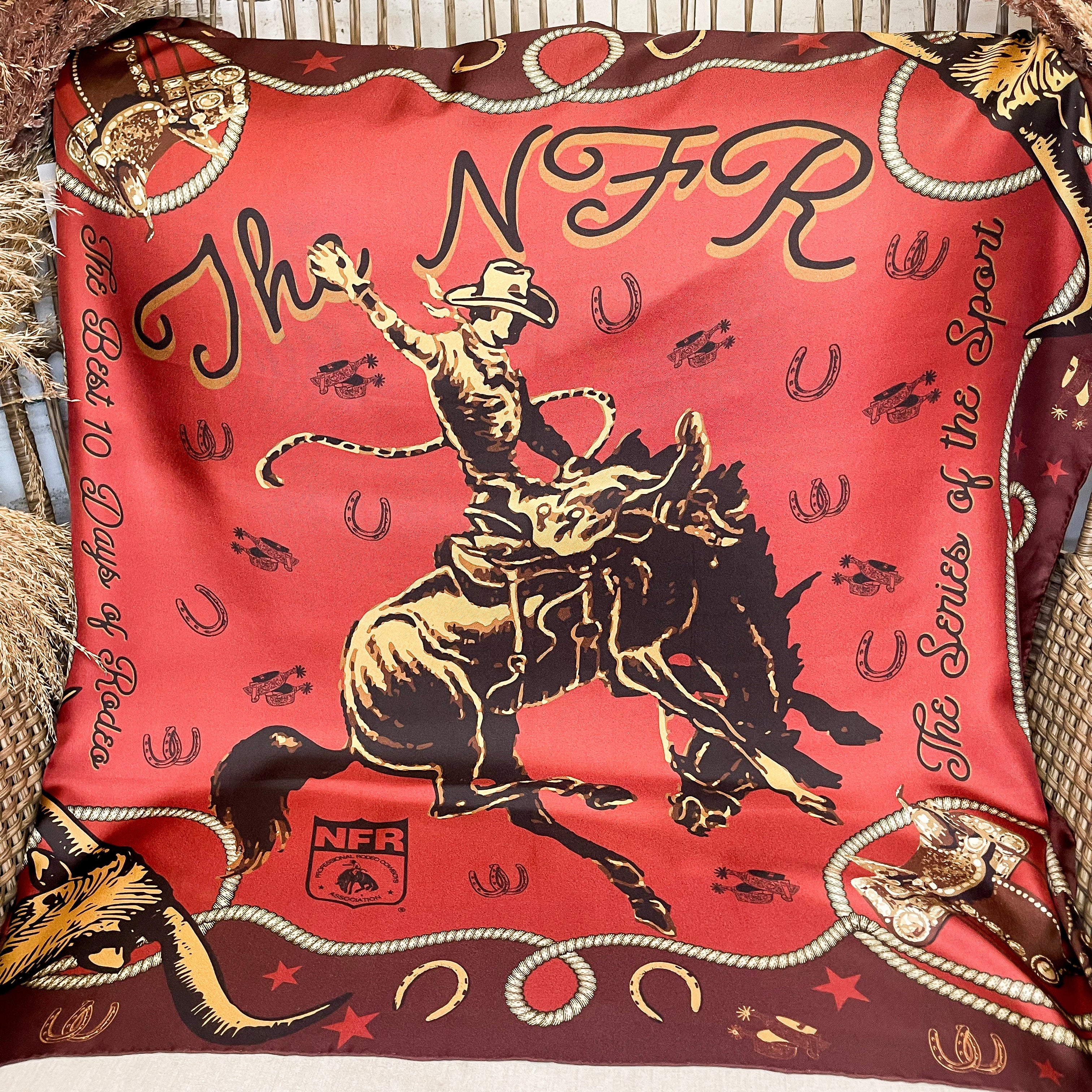 Rodeo Quincy | The NFR Tradition Wild Rag