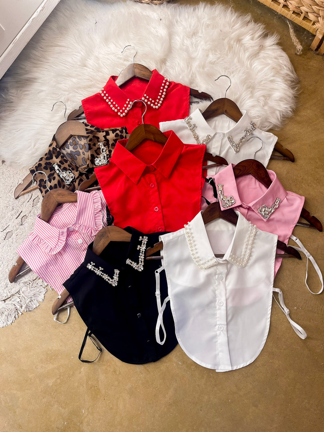 The Finishing Touch Faux Collar in Multiple Design Options