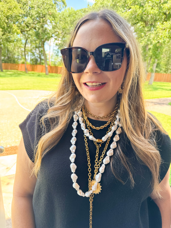 Otra Eyewear | Betty Oversized Square Sunglasses in Tortoiseshell