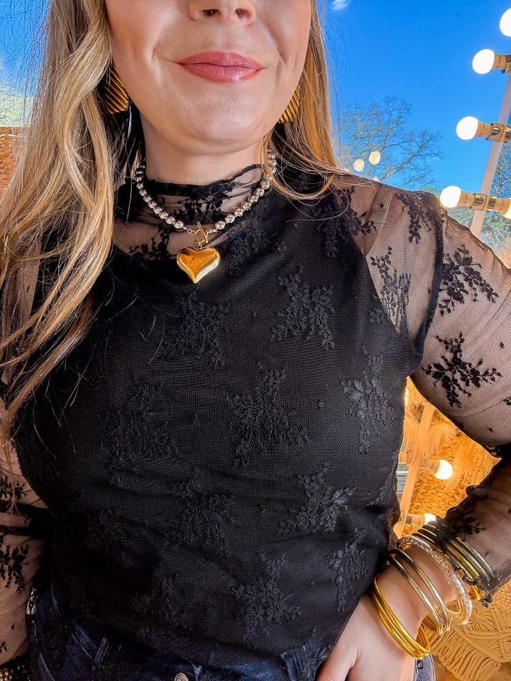 Bracha | Love Big Necklace in Two Tone