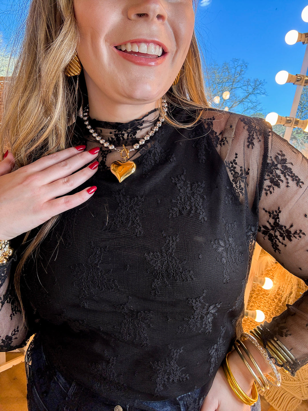 Bracha | Love Big Necklace in Two Tone