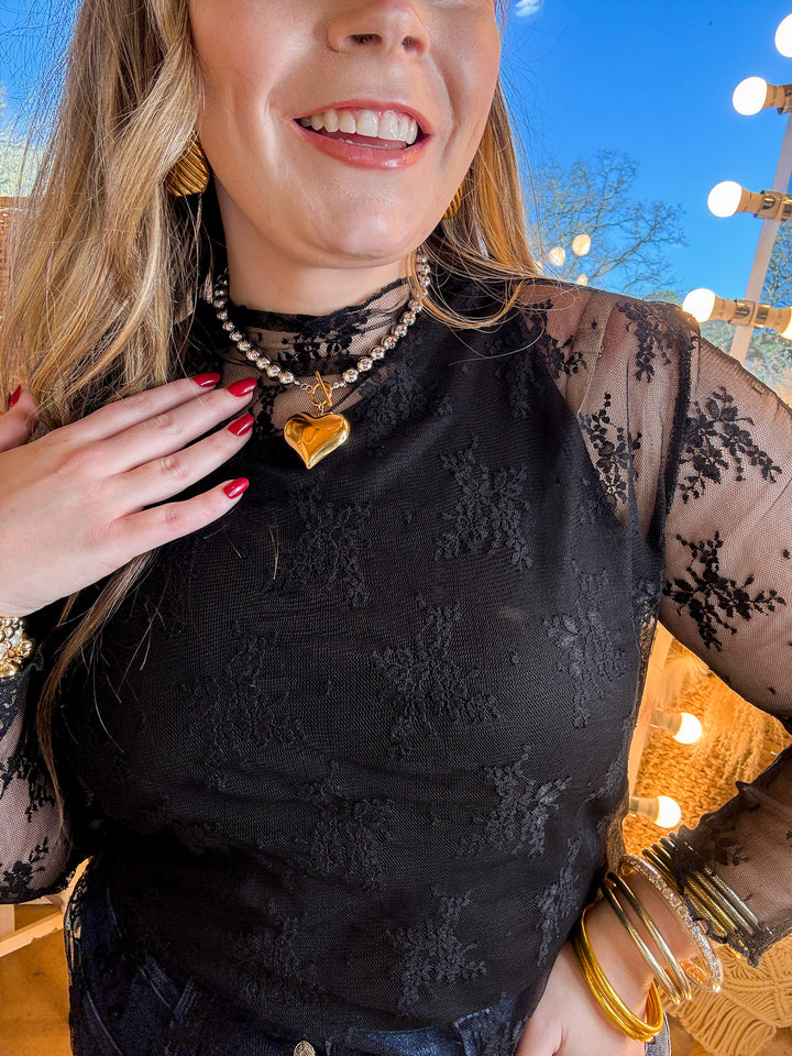 Bracha | Love Big Necklace in Two Tone