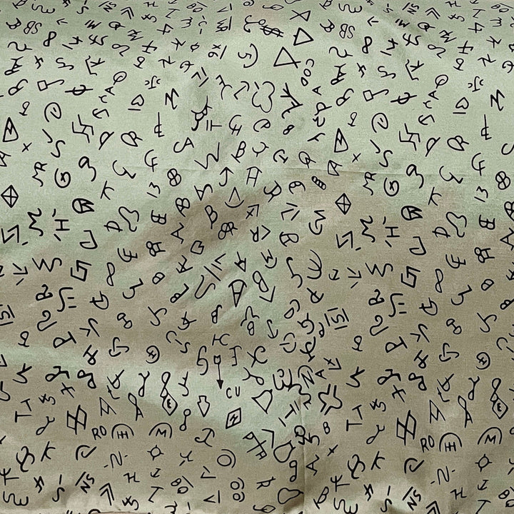 Wyoming Traders | Mini Branded Silk Wild Rag in Sage Green