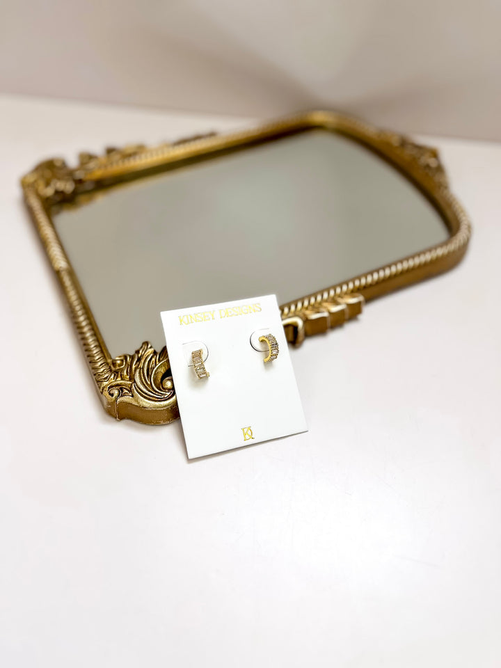 Kinsey Designs | Darcy Huggie Hoop in Gold