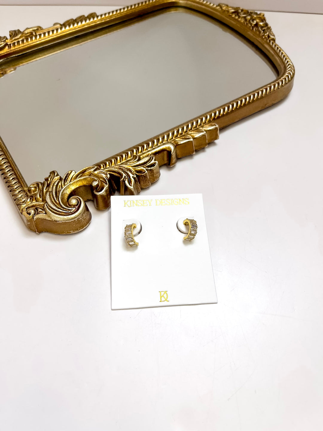 Kinsey Designs | Darcy Huggie Hoop in Gold