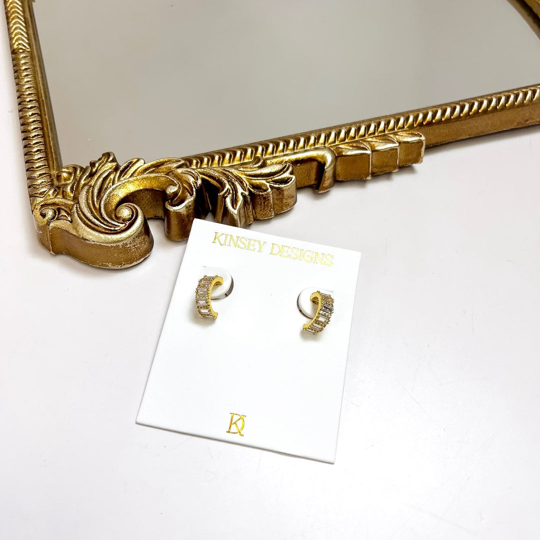 Kinsey Designs | Darcy Huggie Hoop in Gold