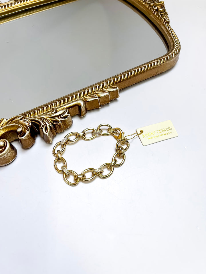 Kinsey Designs | Larken Link Chain Bracelet in Gold