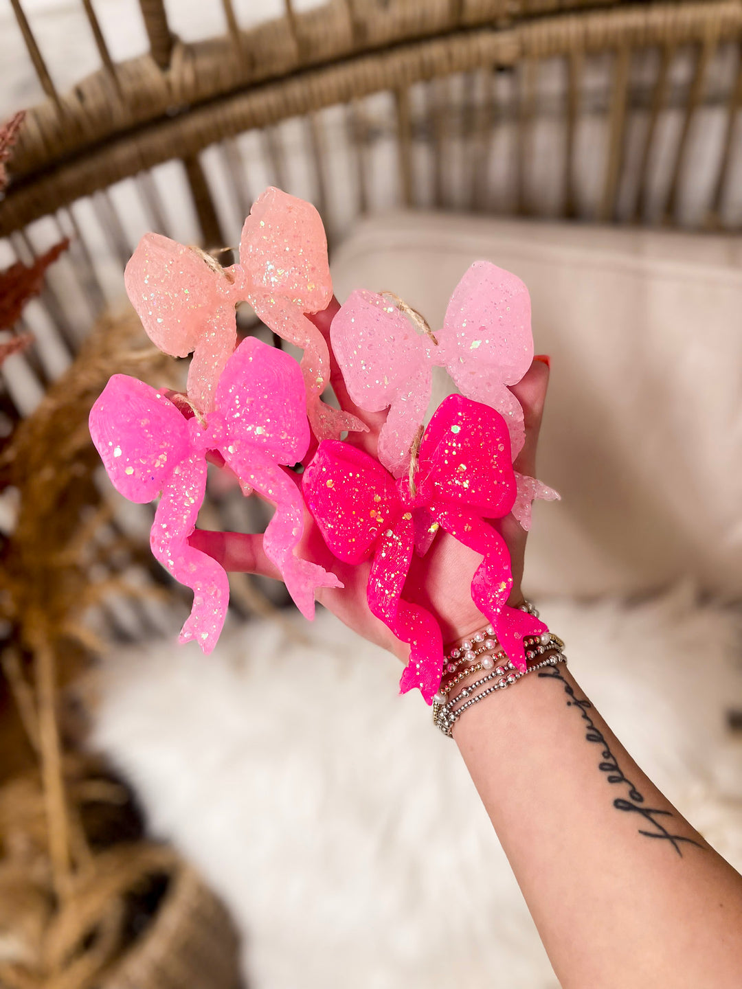 Sweet Treat 3D Coquette Pink Bow in Various Scents