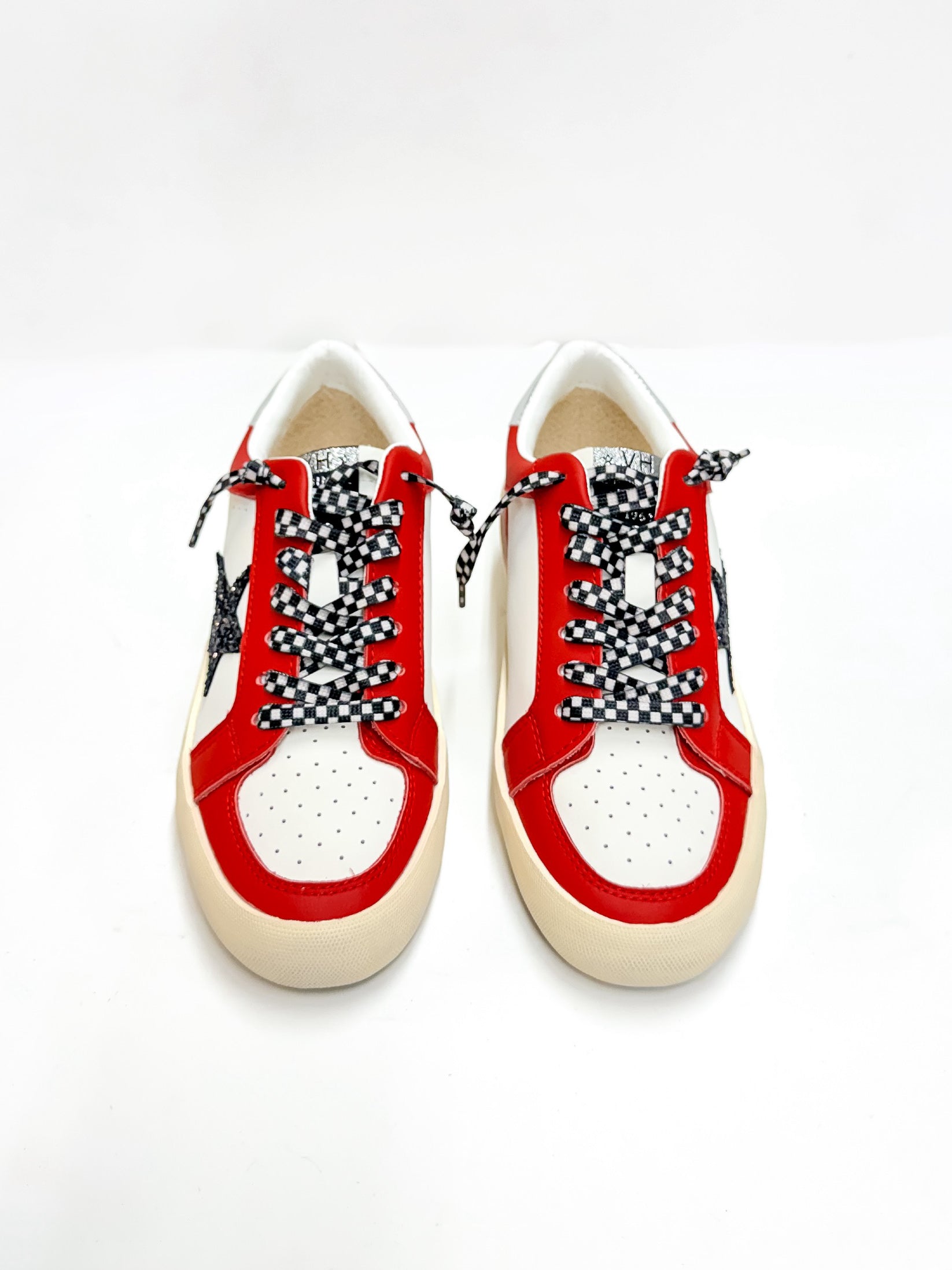 Vintage Havana | Reflex 12 Sneakers in Red Multi - Giddy Up Glamour Boutique