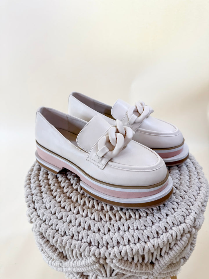 Matisse | Madison Platform Loafer in Bone Cream - Giddy Up Glamour Boutique