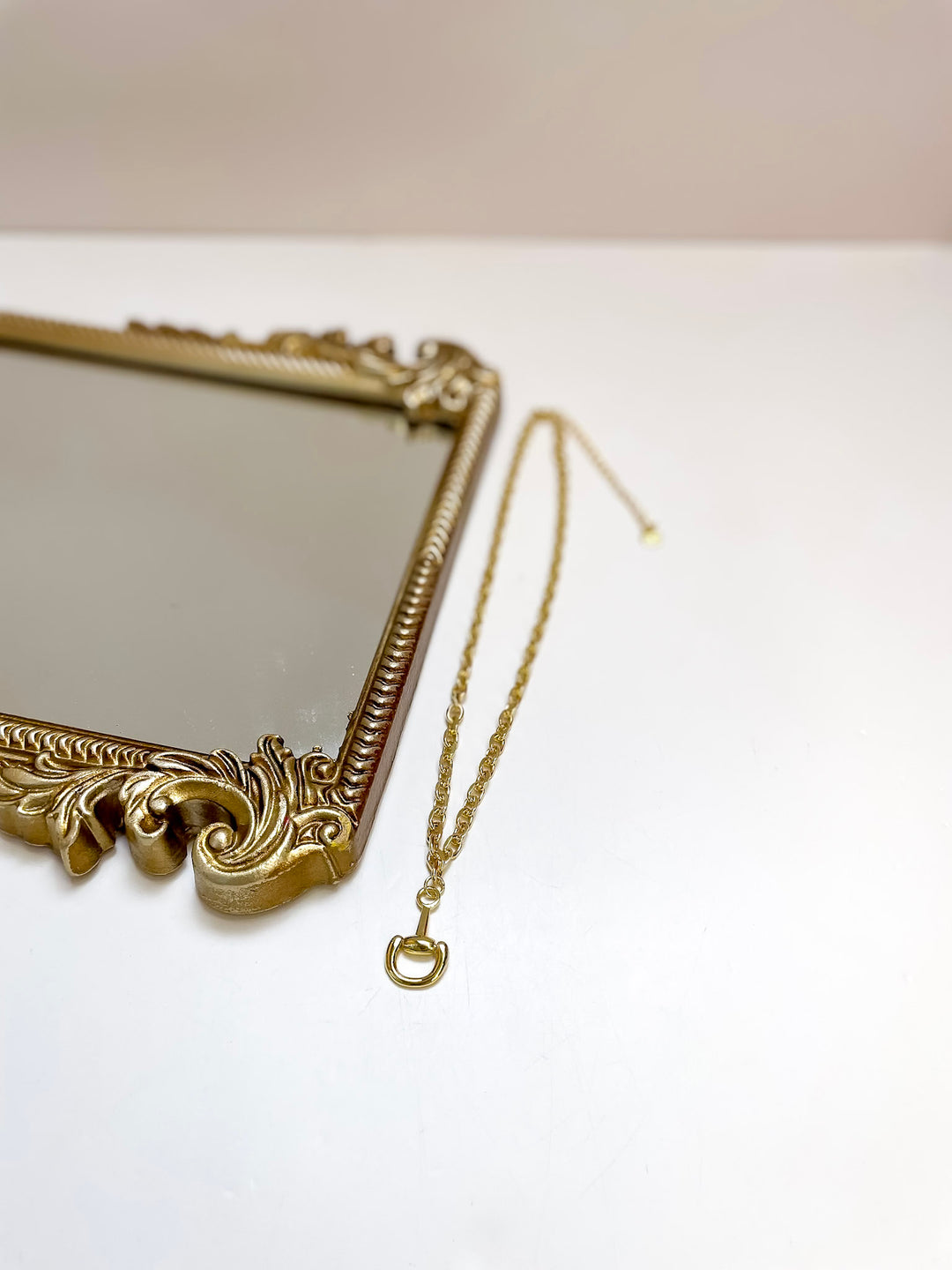 Treasure Jewels | Stable Chic Horse Bit Pendant Necklace in Gold