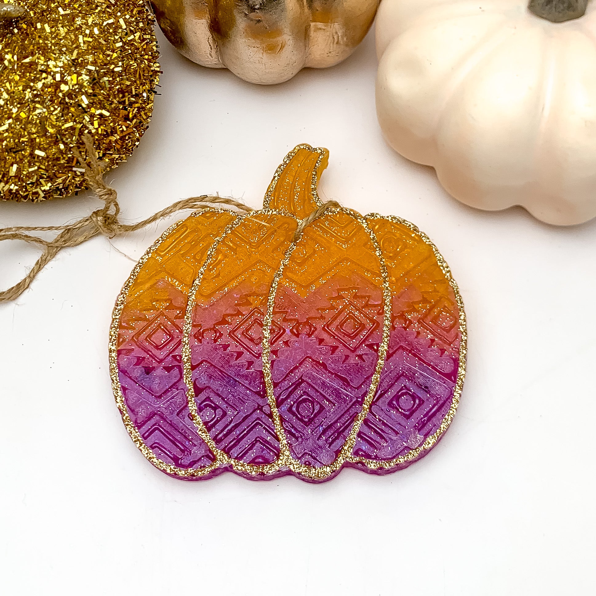 Ombre Pumpkin Freshie in Creme Brulee - Giddy Up Glamour Boutique