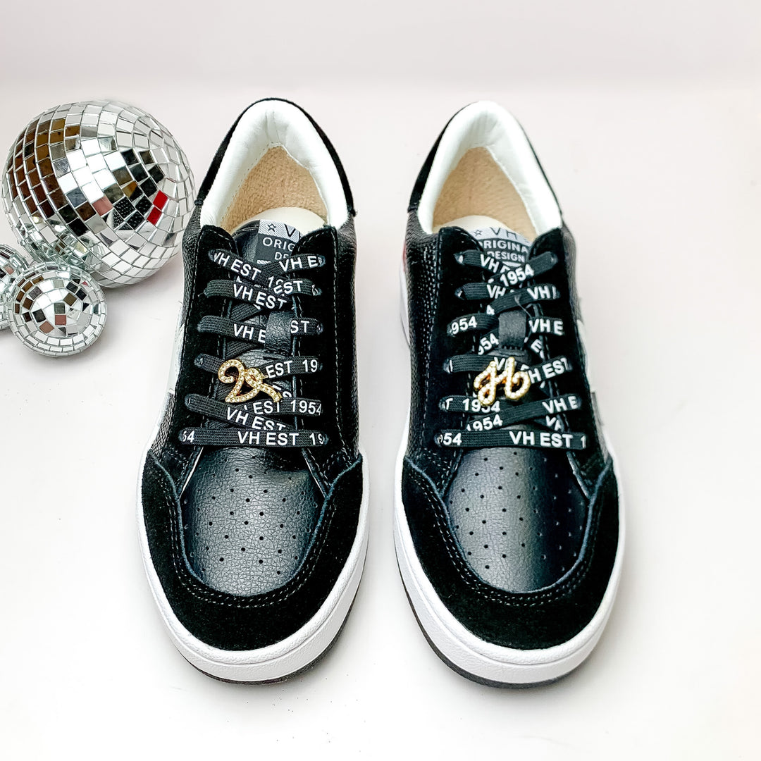 Vintage Havana | Denisse 13 Sneakers in Black Multi - Giddy Up Glamour Boutique