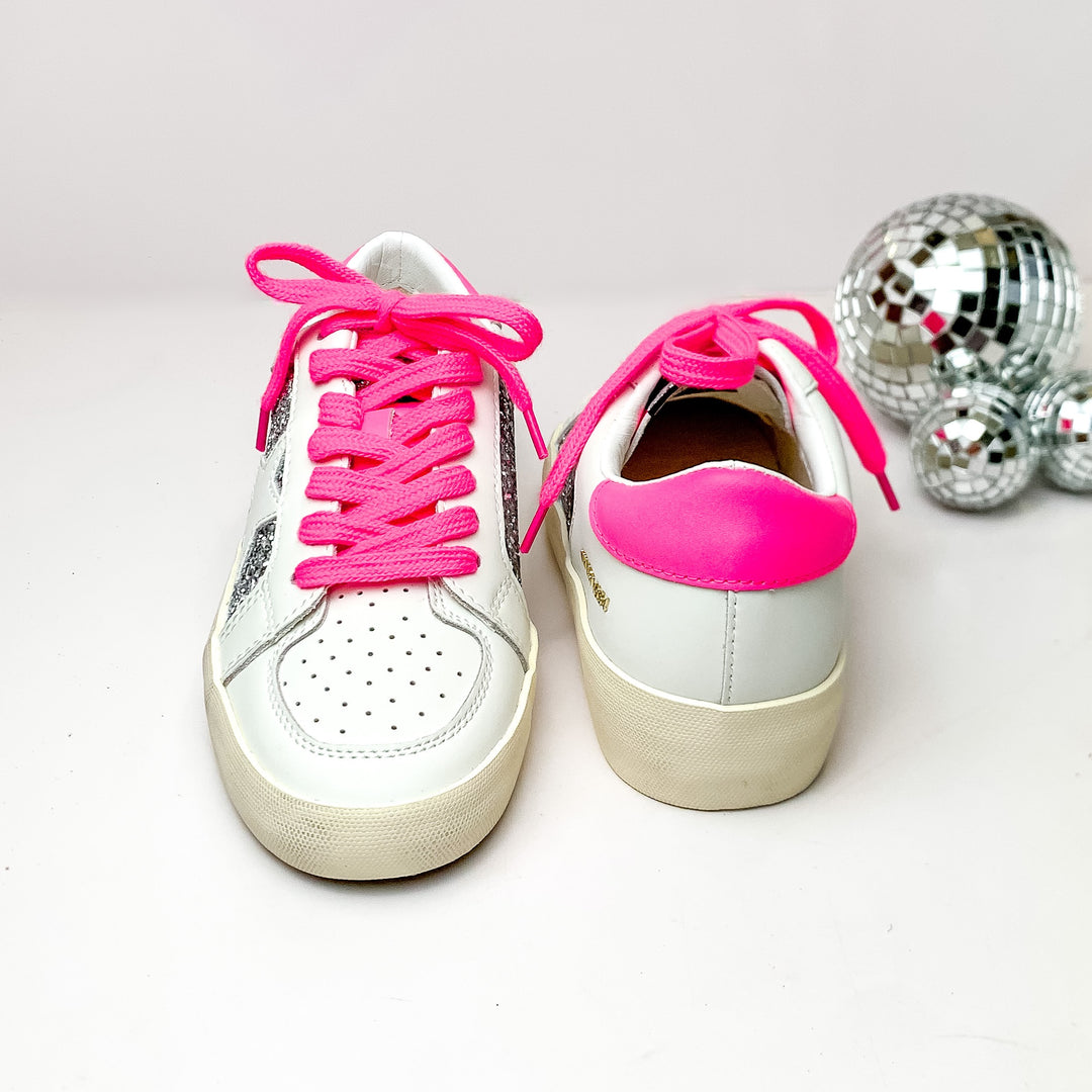 Vintage Havana | Positivity Sneakers in Pink Pop - Giddy Up Glamour Boutique
