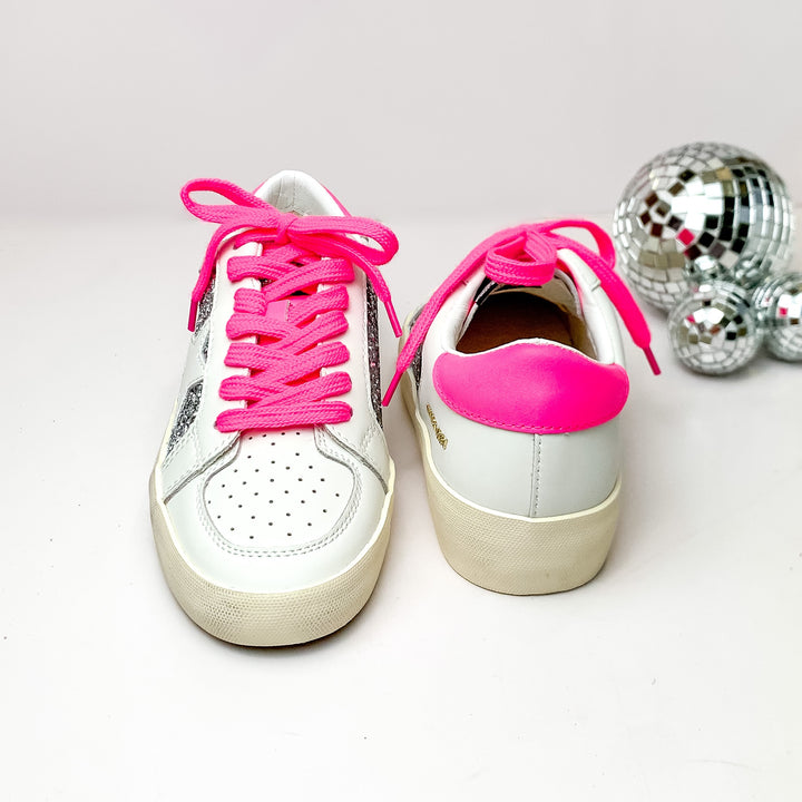 Vintage Havana | Positivity Sneakers in Pink Pop - Giddy Up Glamour Boutique