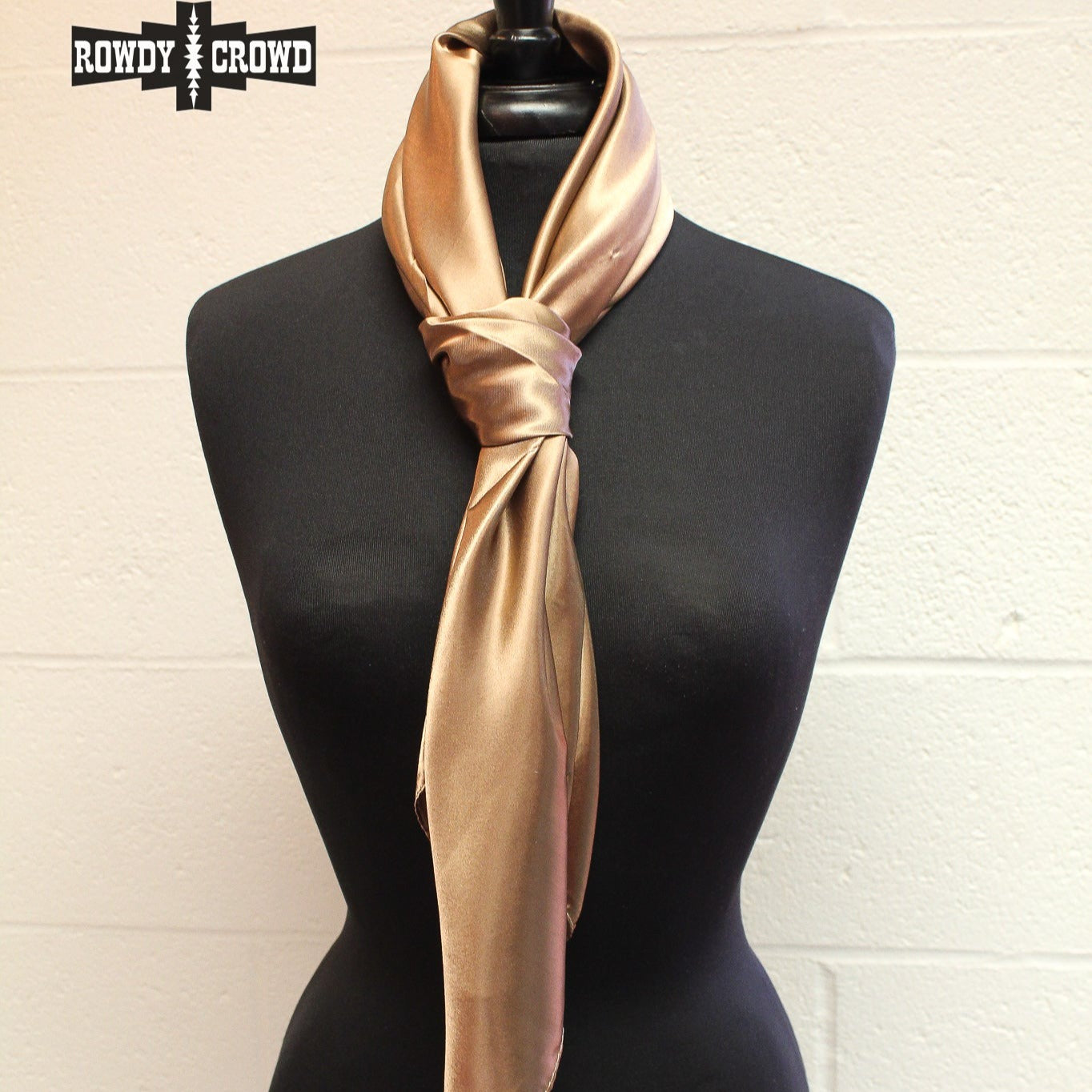 Solid Colored Scarf in Camel