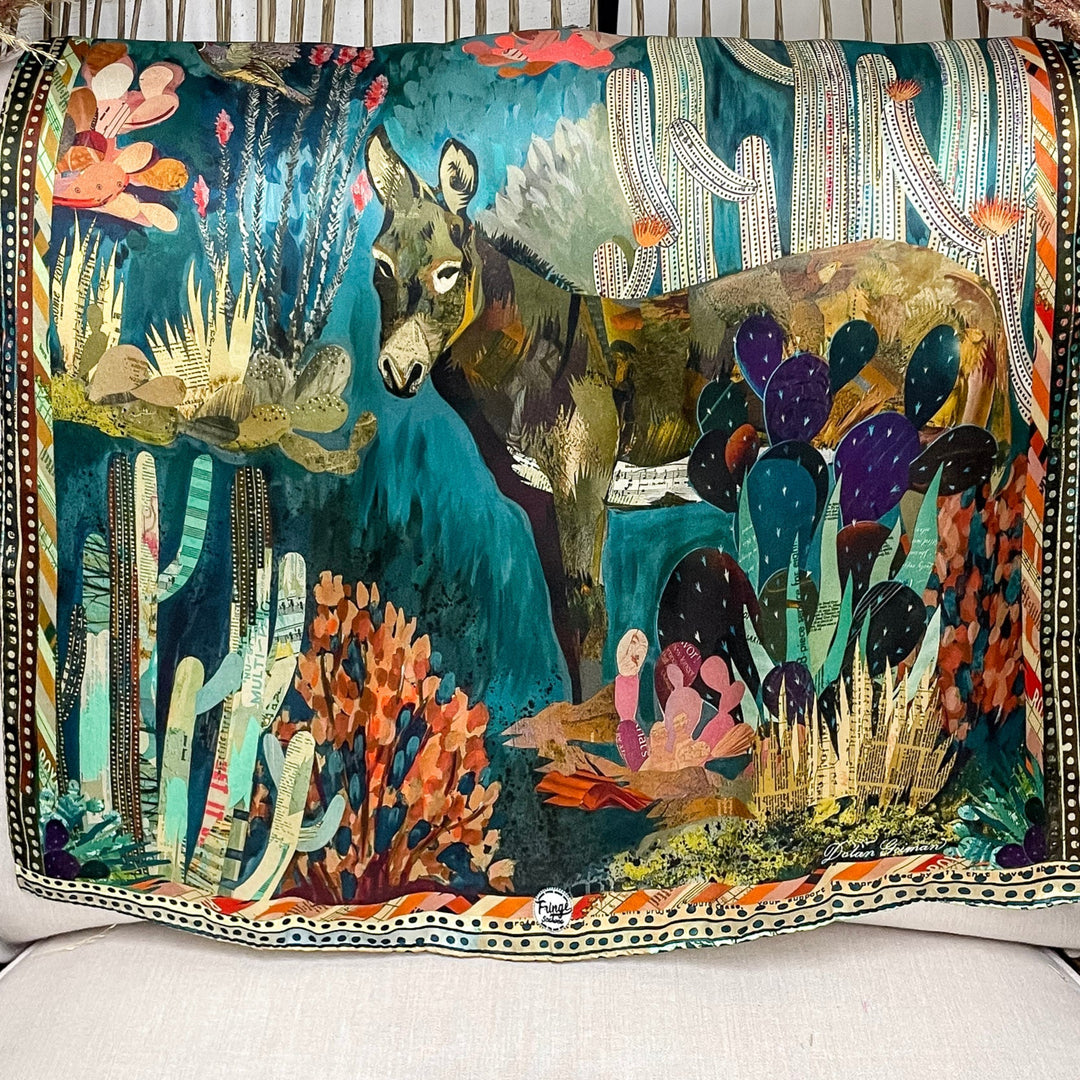 Fringe Scarves | Burro Country Shorty Wild Rag