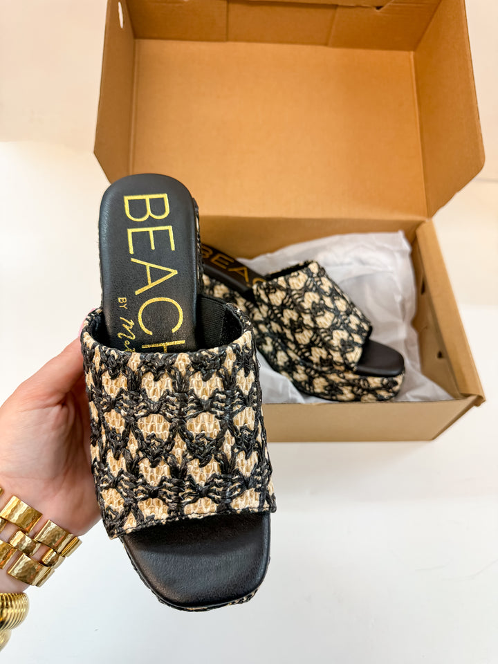 Matisse | Cruz Multi-Color Platform Sandal in Black - Giddy Up Glamour Boutique