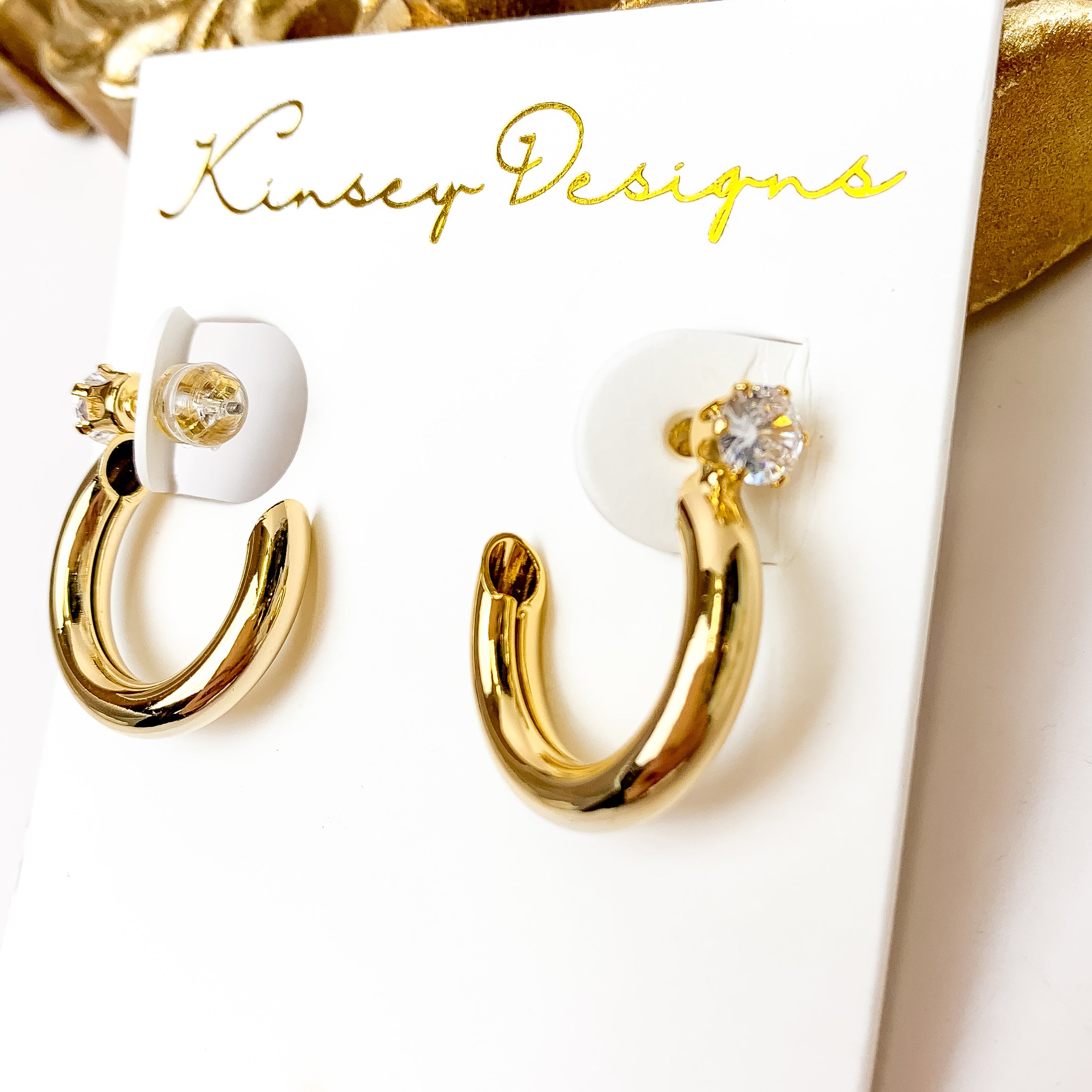 Kinsey Designs | Hugo Hoop Earrings - Giddy Up Glamour Boutique
