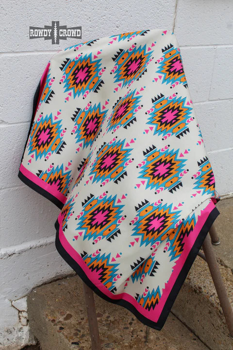 Online Exclusive | El Corral Wild Rag in Cream - Giddy Up Glamour Boutique