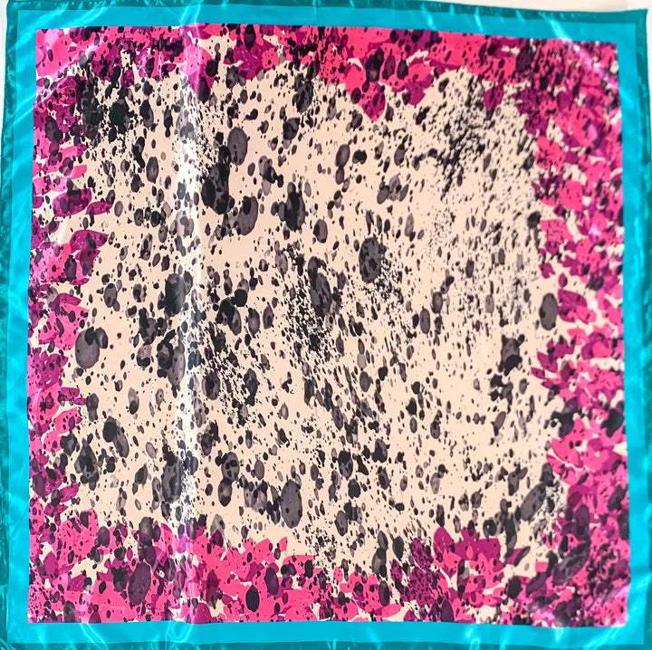 Cool Cowhide Wild Rag - Giddy Up Glamour Boutique