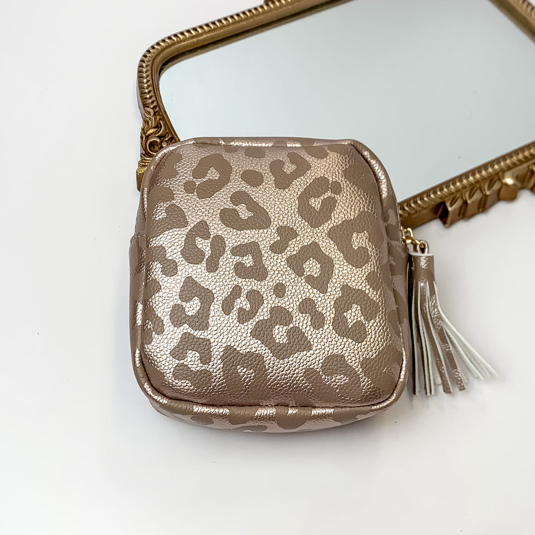 Hollis | Tech Organizer in Leopard - Giddy Up Glamour Boutique