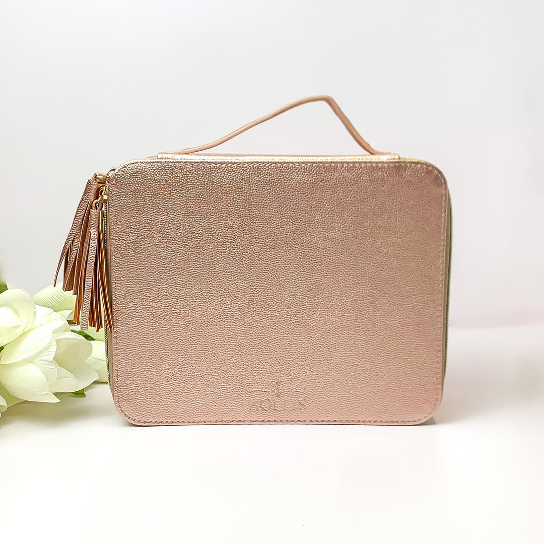 Hollis | Jett Setter in Rose Gold - Giddy Up Glamour Boutique