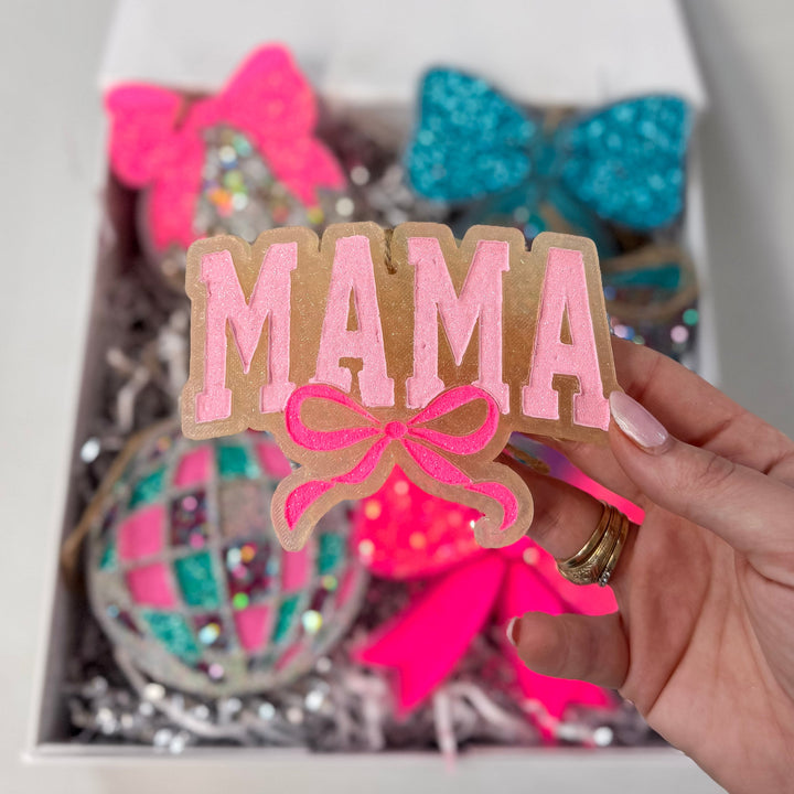 MAMA with Bow Car Freshie in Various Scents