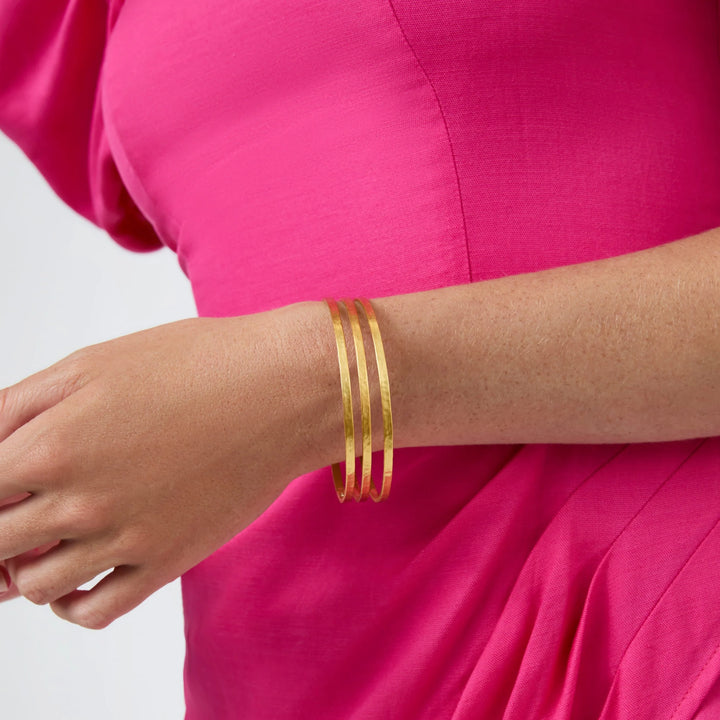 Julie Vos | Crescent Bangle in Gold