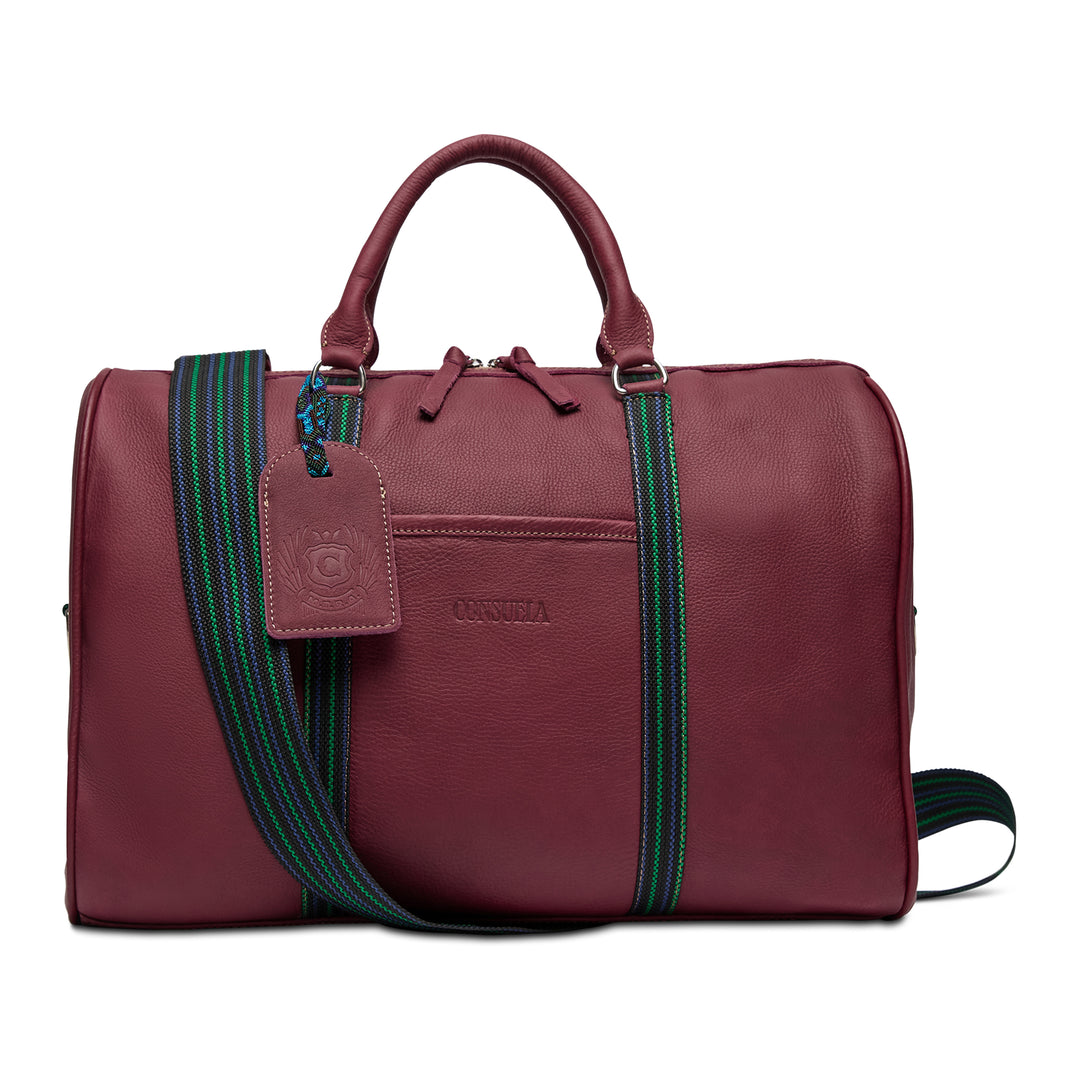 Consuela | Plum Jet Setter Duffle Travel Bag