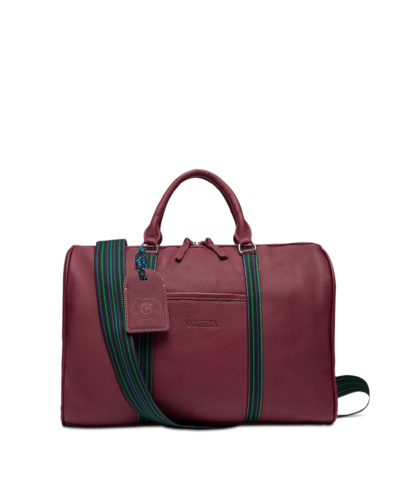 Consuela | Plum Jet Setter Duffle Travel Bag