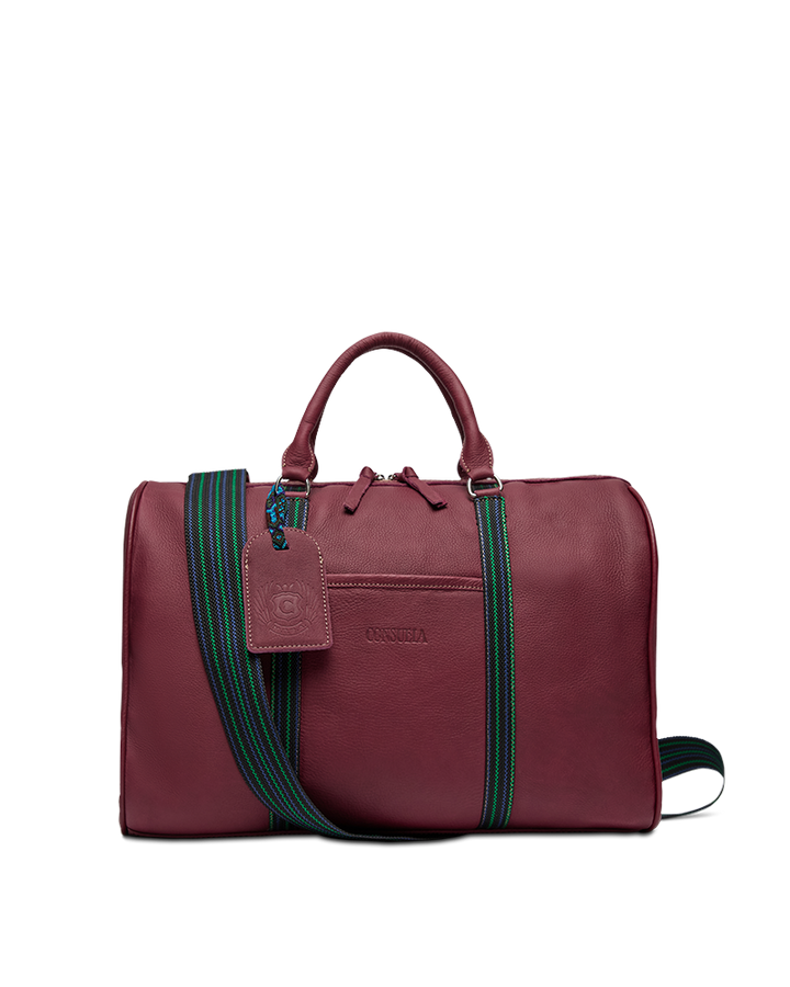 Consuela | Plum Jet Setter Duffle Travel Bag