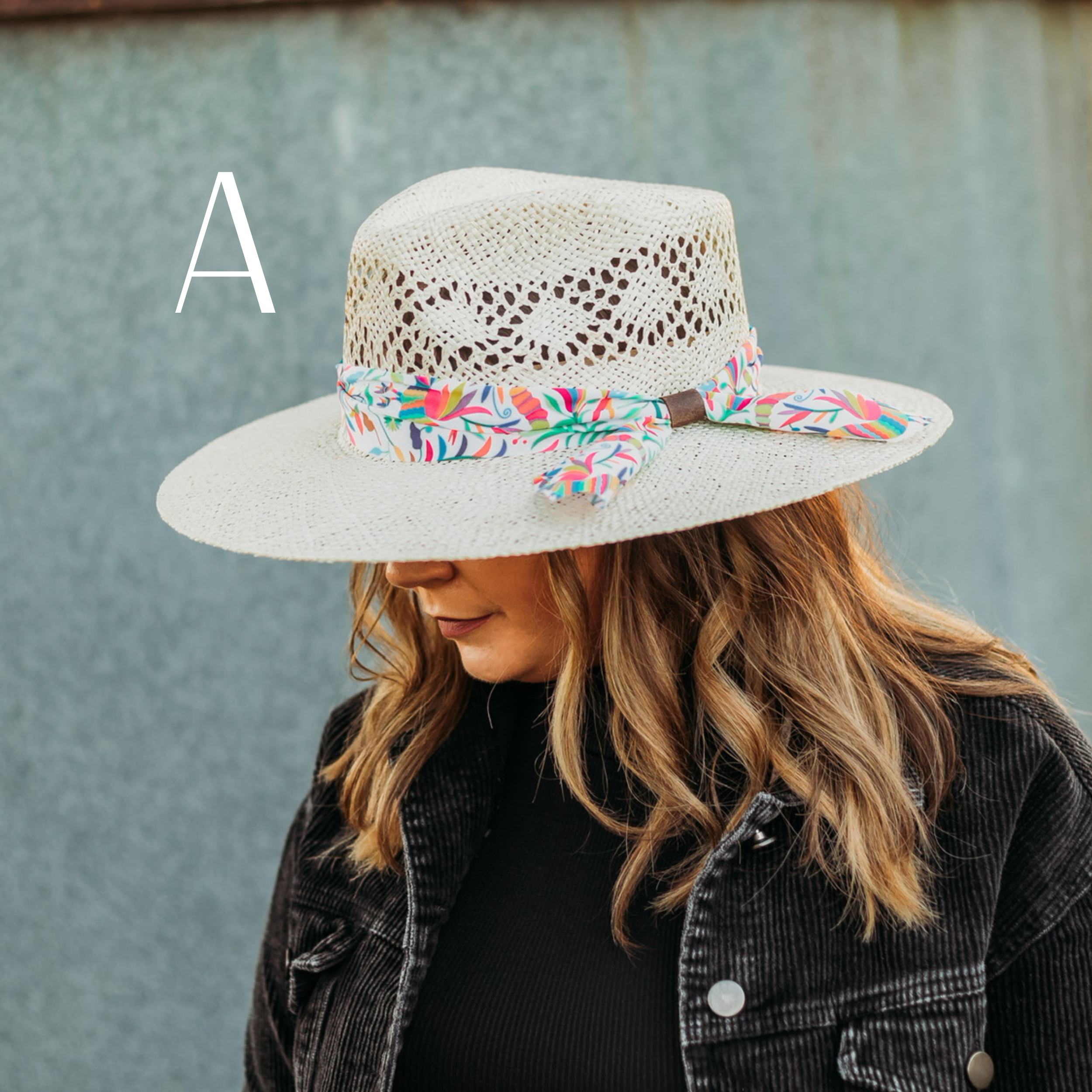 Charlie 1 Horse | Spirit Animal Straw Stiff Brim Hat with Colorful Band - Giddy Up Glamour Boutique