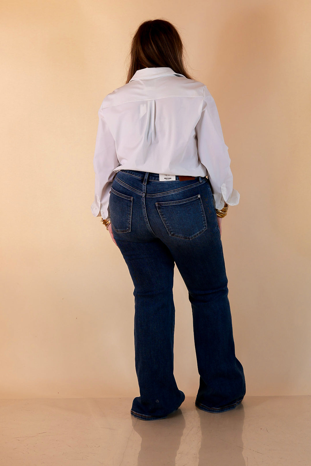 Judy Blue Good as Gold Flare Jeans in Medium Wash