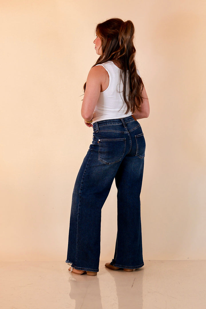 Judy Blue Just My Style Baggy Jeans in Dark Wash