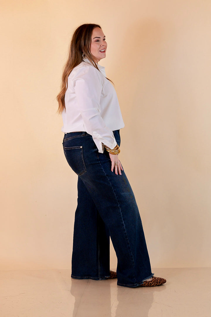 Judy Blue Just My Style Baggy Jeans in Dark Wash