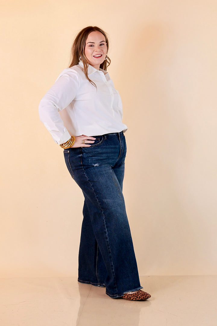 Judy Blue Just My Style Baggy Jeans in Dark Wash